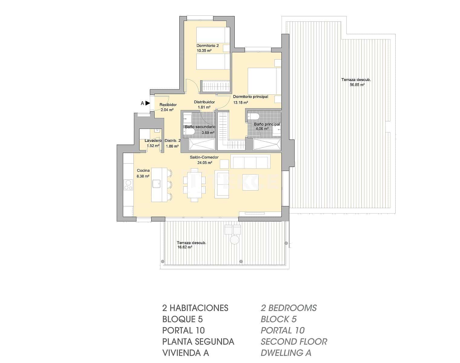 2 sovrum Lägenhet till salu i Casares med pool - 405 000 € (Ref: 8965826)