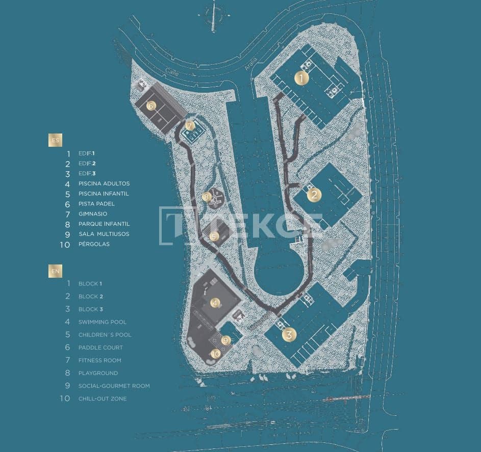 3 sovrum Lägenhet till salu i El Chaparral med pool - 466 000 € (Ref: 8965865)