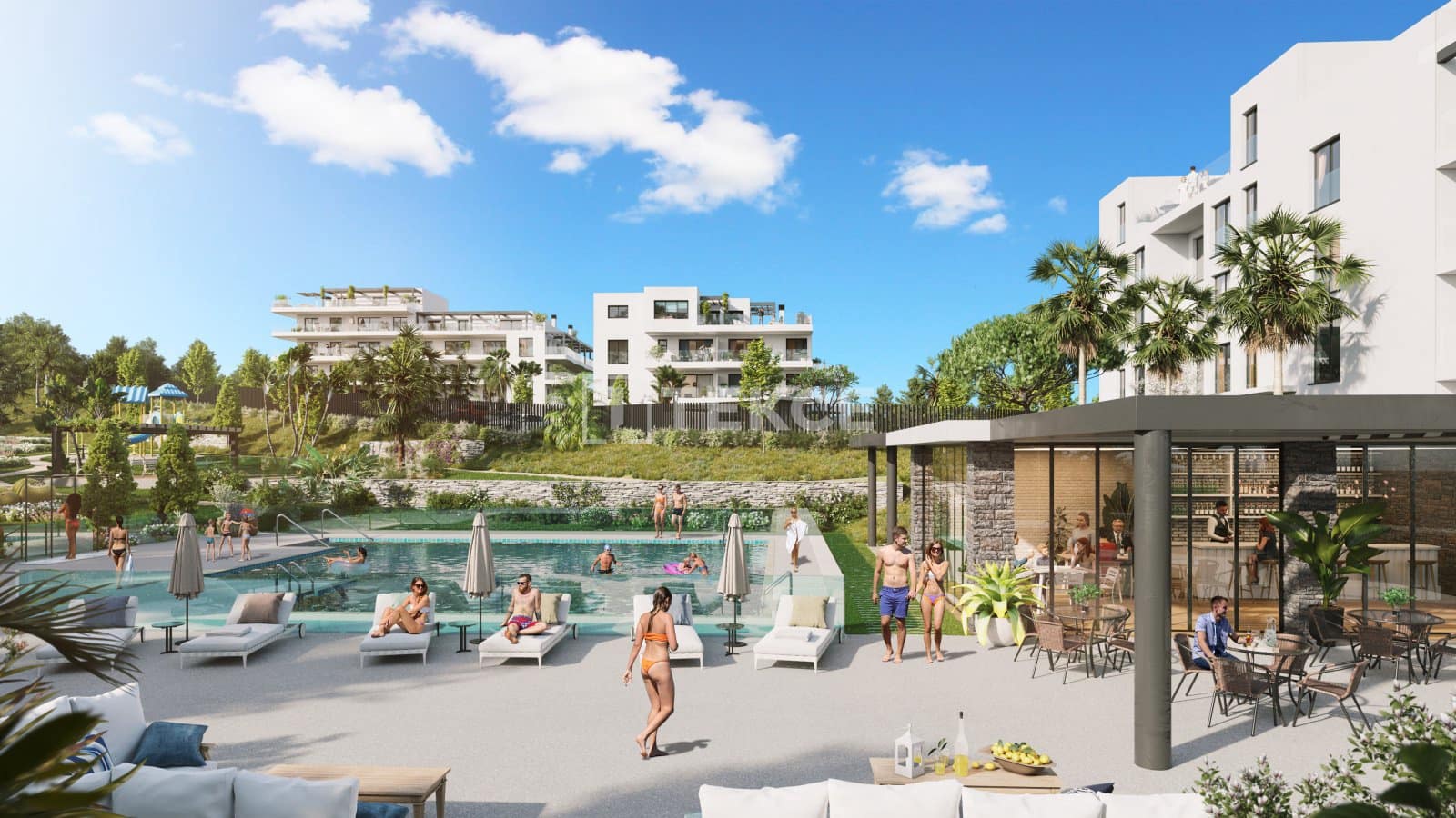 3 sovrum Lägenhet till salu i El Chaparral med pool - 466 000 € (Ref: 8965865)