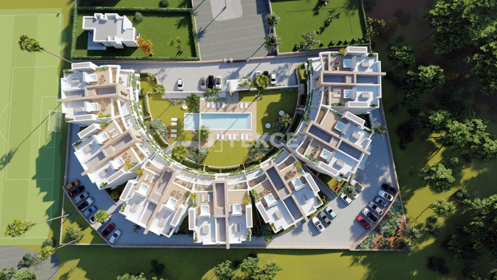 2 sovrum Lägenhet till salu i La Manga del Mar Menor med pool - 345 000 € (Ref: 8965867)