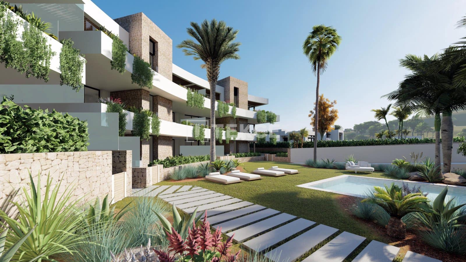 3 Zimmer Wohnung zu verkaufen in La Manga Club mit Pool - 500.000 € (Ref: 8965869)