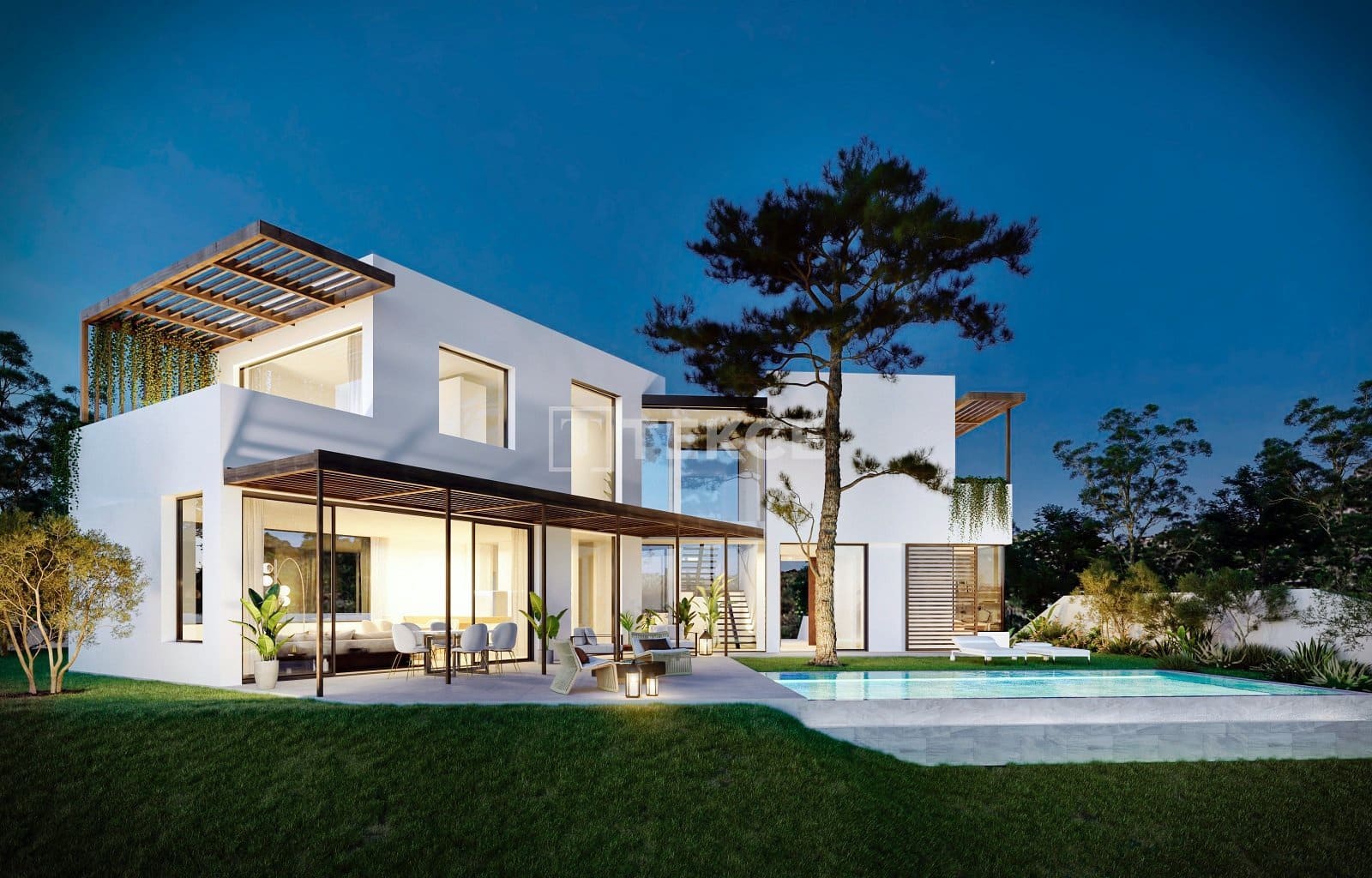 3 chambre Villa/Maison à vendre à Mijas avec piscine - 1 290 000 € (Ref: 8965883)