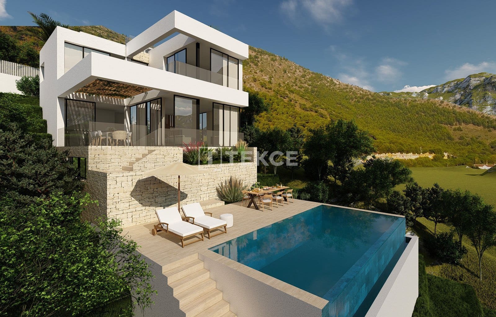 3 chambre Villa/Maison à vendre à Mijas avec piscine - 1 290 000 € (Ref: 8965883)