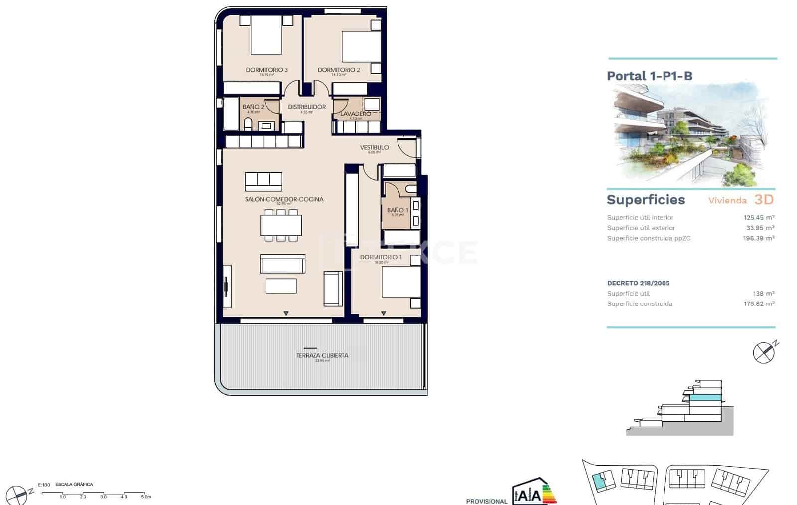 3 slaapkamer Flat te koop in Estepona met zwembad - € 813.000 (Ref: 8965888)