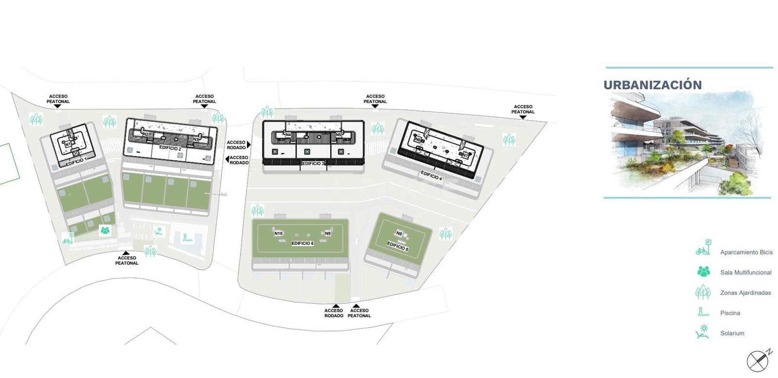 2 sypialnia Mieszkanie na sprzedaż w Estepona z basenem - 1 050 000 € (Ref: 8965889)