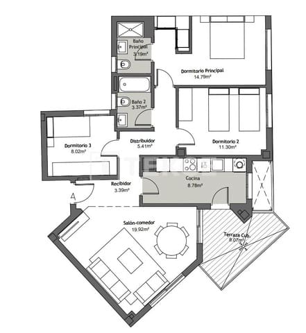 2 sypialnia Mieszkanie na sprzedaż w Vélez-Málaga z basenem - 220 000 € (Ref: 8965913)