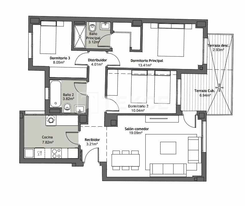 2 sypialnia Mieszkanie na sprzedaż w Velez-Malaga z basenem - 220 000 € (Ref: 8965913)