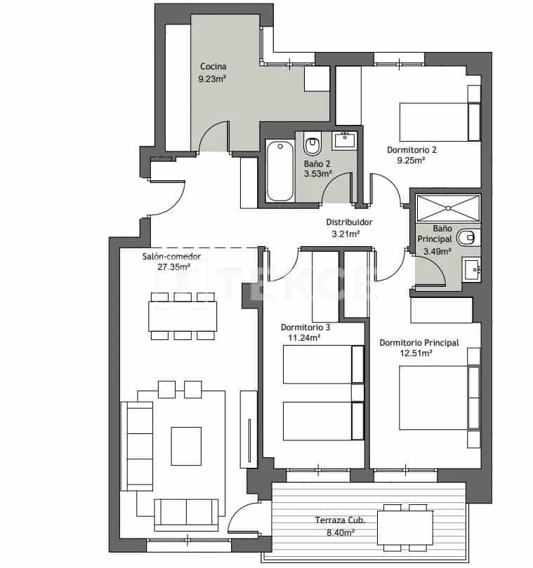 2 Zimmer Wohnung zu verkaufen in Torre del Mar mit Pool - 350.000 € (Ref: 8965919)