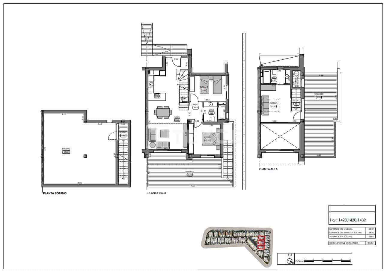 3 bedroom Villa for sale in Algorfa with pool - € 465,000 (Ref: 8965933)