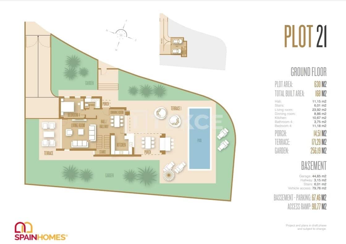 3 camera da letto Villa in vendita in La Manga del Mar Menor con piscina - 700.000 € (Rif: 8965934)