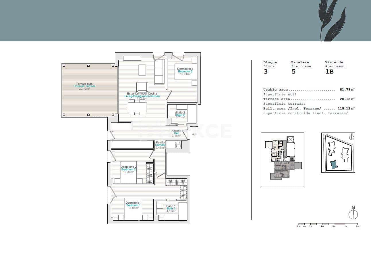 2 Zimmer Wohnung zu verkaufen in Denia mit Pool - 341.000 € (Ref: 8965946)