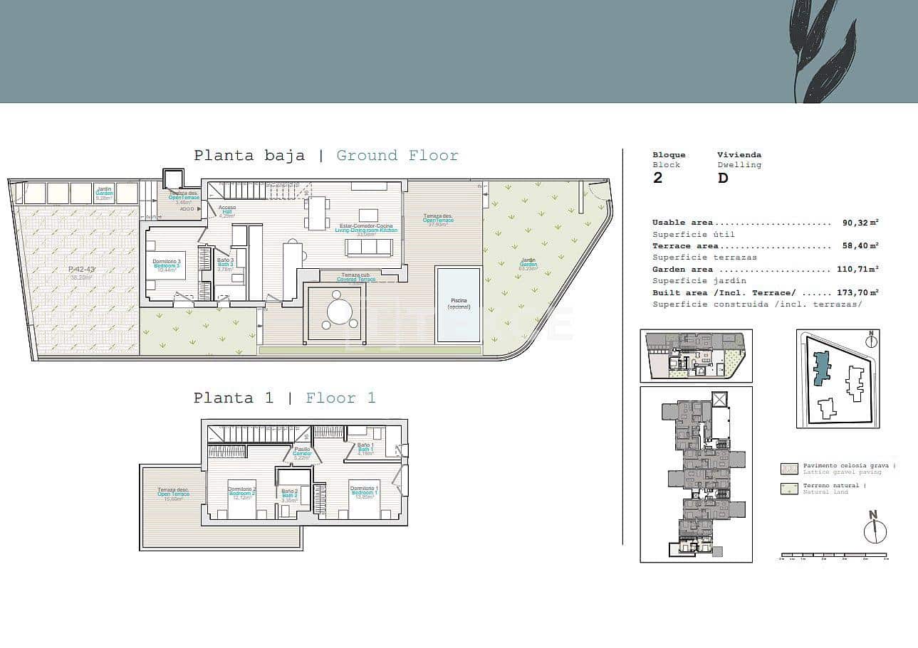 2 Zimmer Wohnung zu verkaufen in Denia mit Pool - 341.000 € (Ref: 8965946)