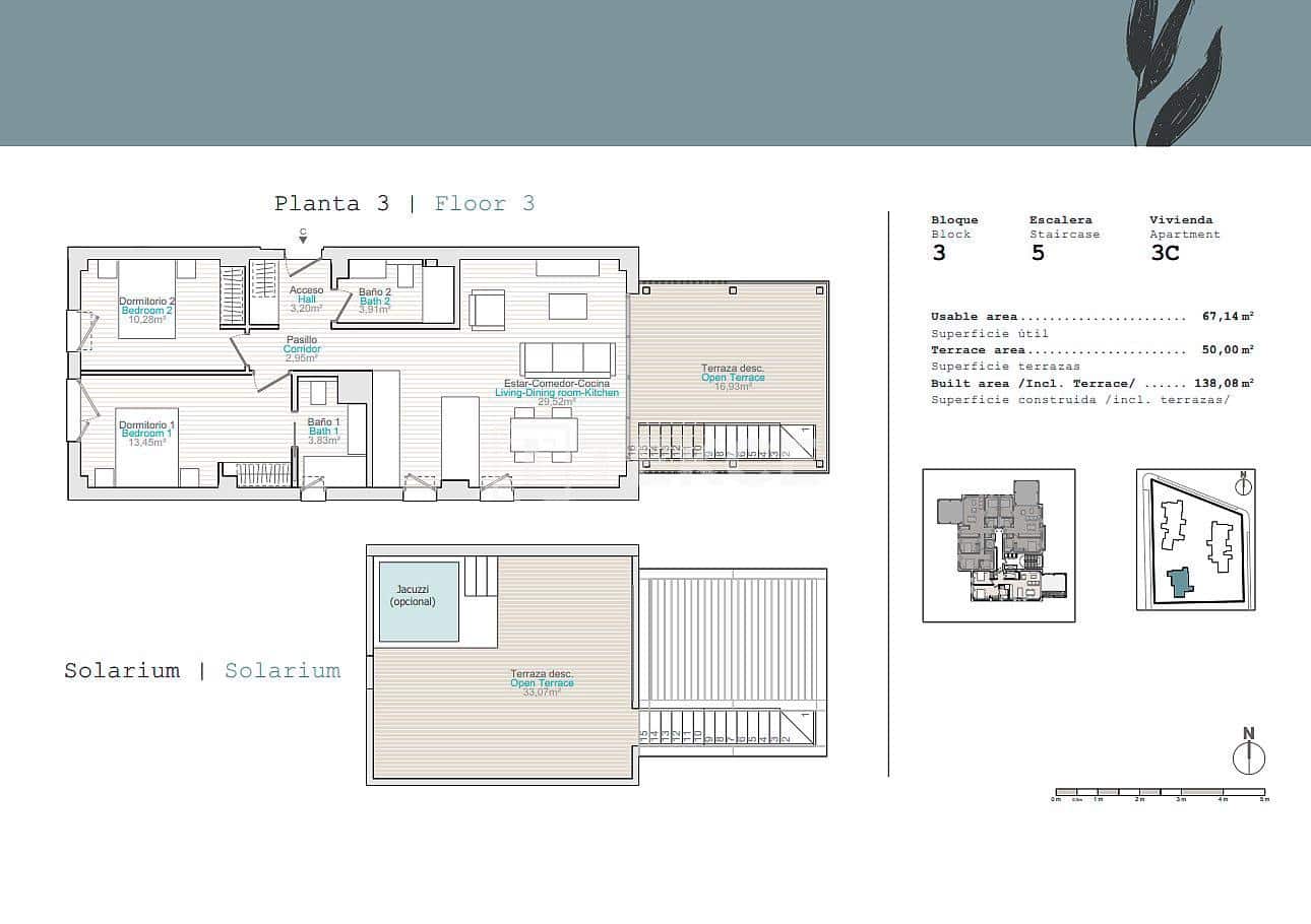 3 slaapkamer Flat te koop in Denia met zwembad - € 395.000 (Ref: 8965947)