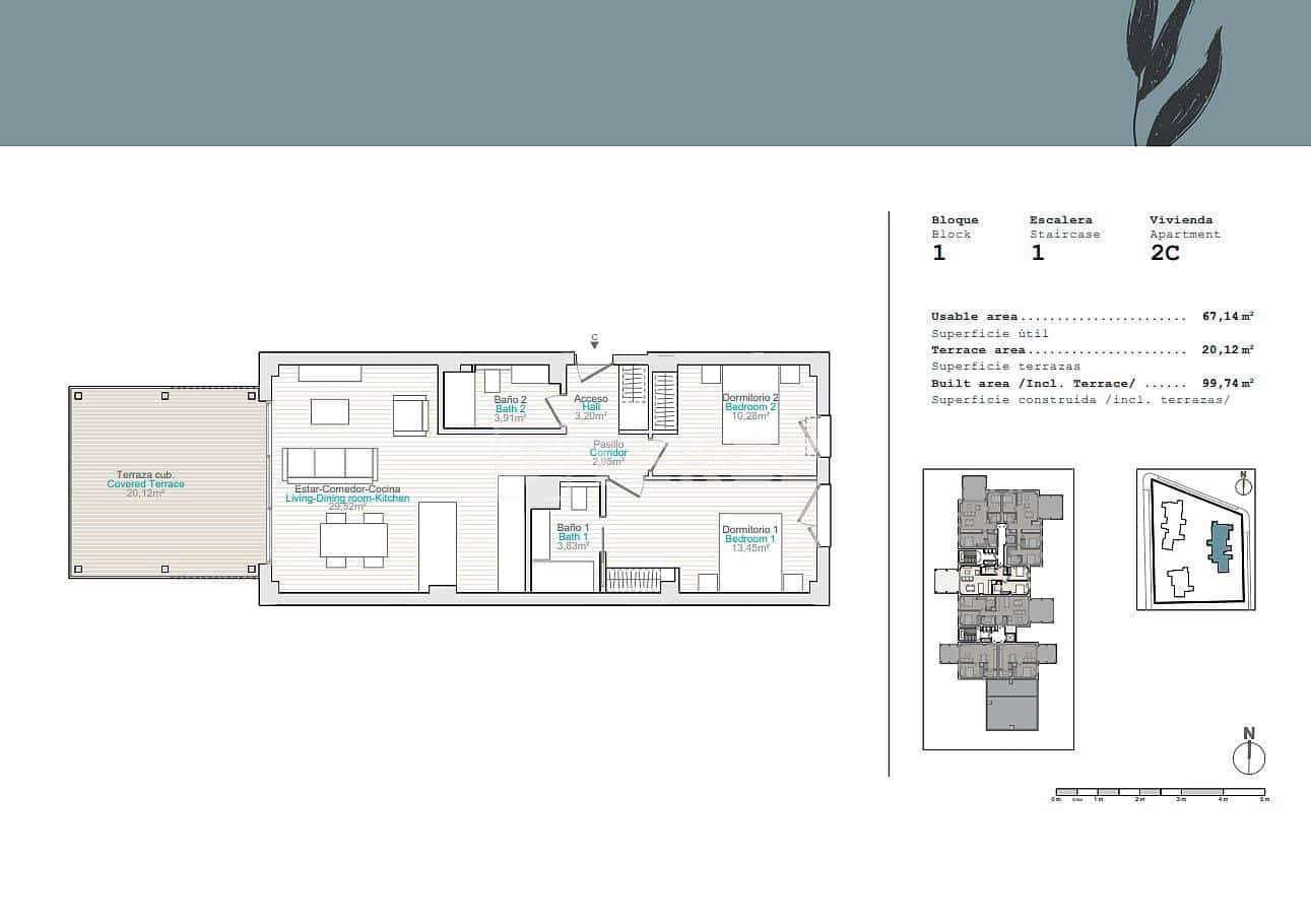 3 slaapkamer Flat te koop in Denia met zwembad - € 395.000 (Ref: 8965947)