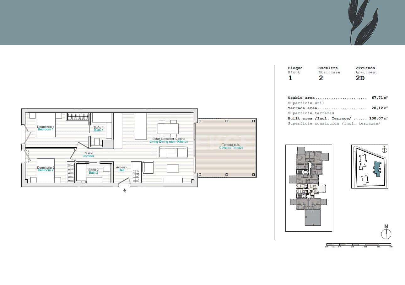 3 slaapkamer Flat te koop in Denia met zwembad - € 395.000 (Ref: 8965947)