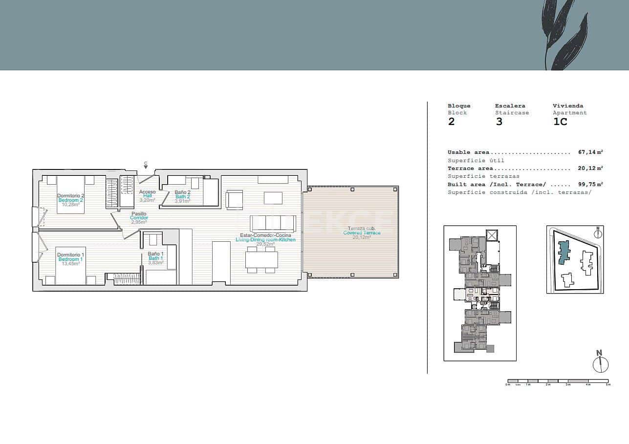 3 slaapkamer Flat te koop in Denia met zwembad - € 395.000 (Ref: 8965947)