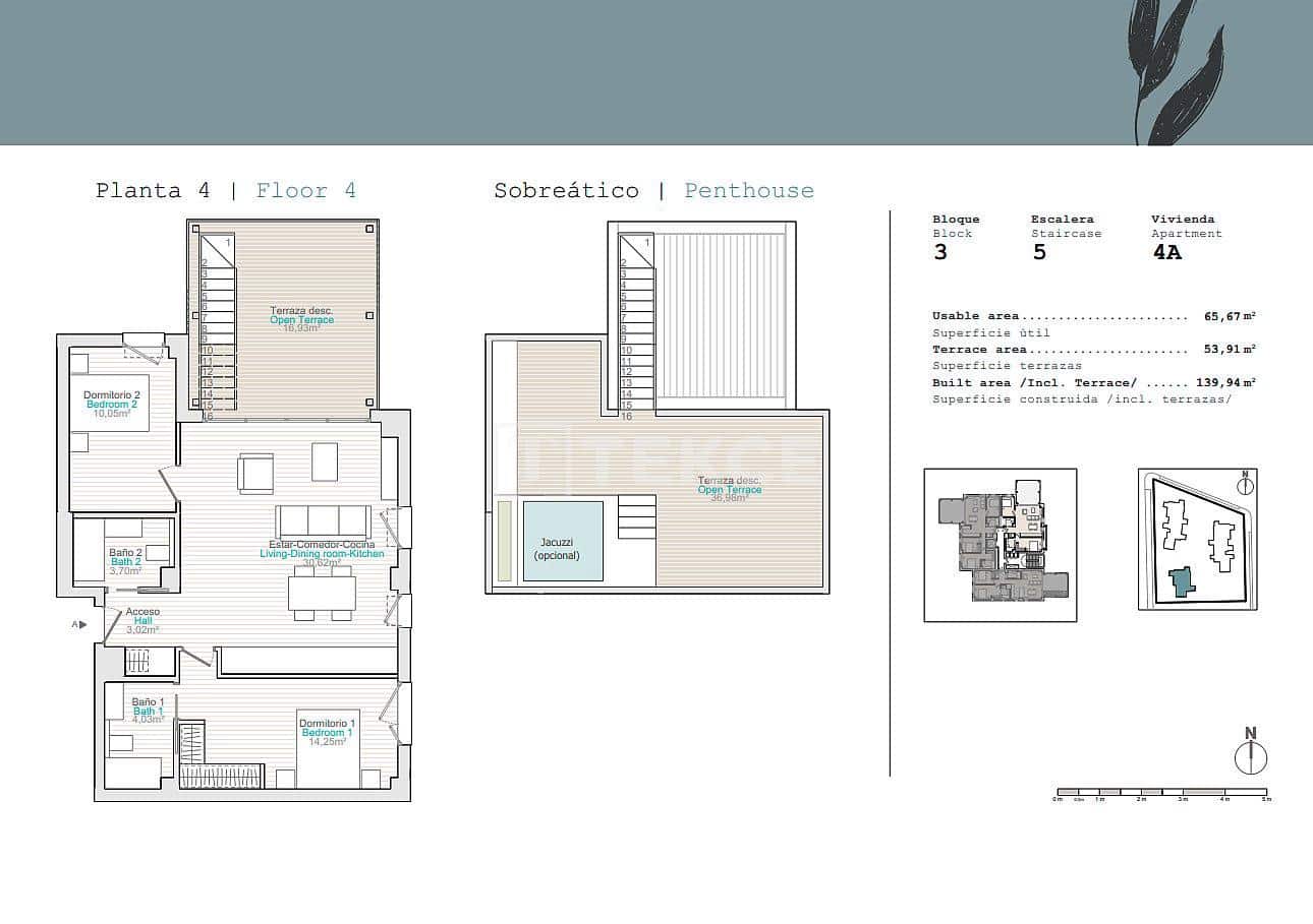 3 Zimmer Wohnung zu verkaufen in Denia mit Pool - 555.000 € (Ref: 8965950)