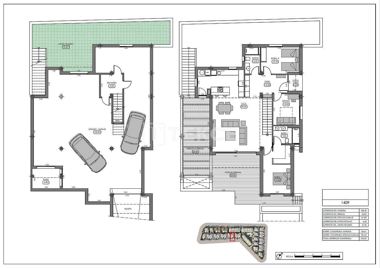 3 sypialnia Willa na sprzedaż w Algorfa z basenem - 731 000 € (Ref: 8965951)
