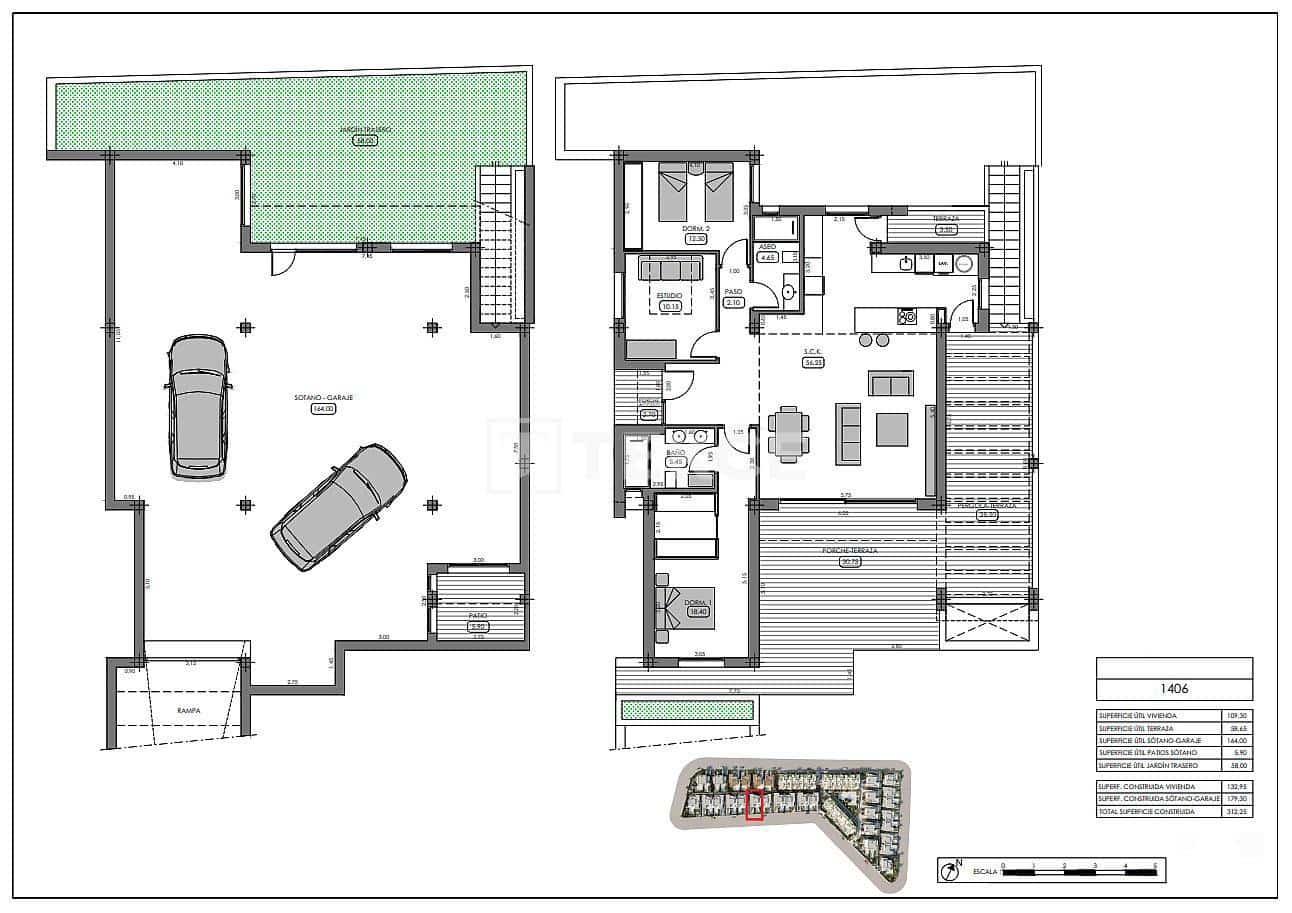 3 sypialnia Willa na sprzedaż w Algorfa z basenem - 731 000 € (Ref: 8965951)