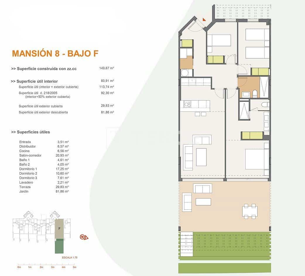4 sypialnia Mieszkanie na sprzedaż w La Alcaidesa z basenem - 642 000 € (Ref: 8965967)
