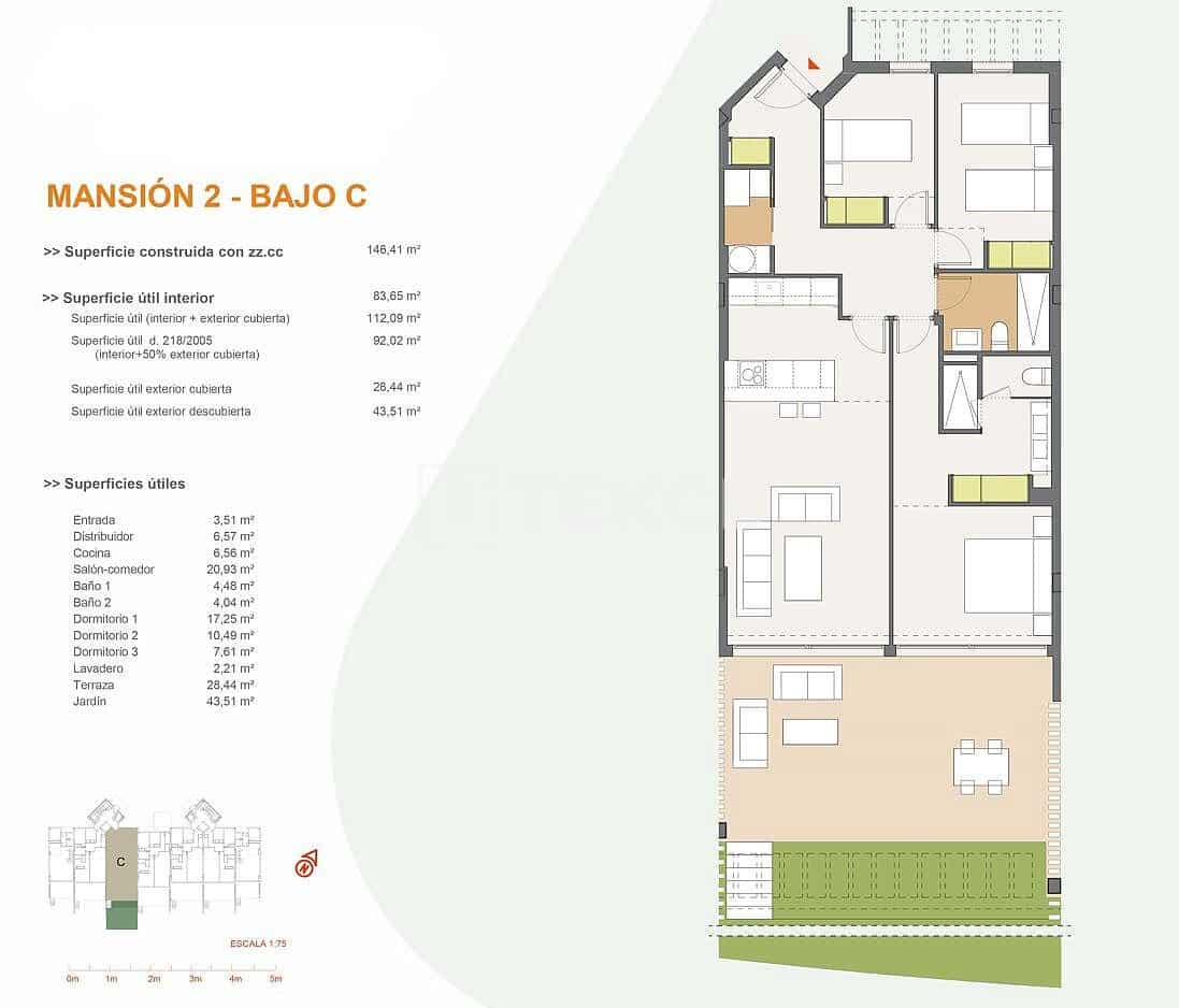 4 sypialnia Mieszkanie na sprzedaż w La Alcaidesa z basenem - 642 000 € (Ref: 8965967)