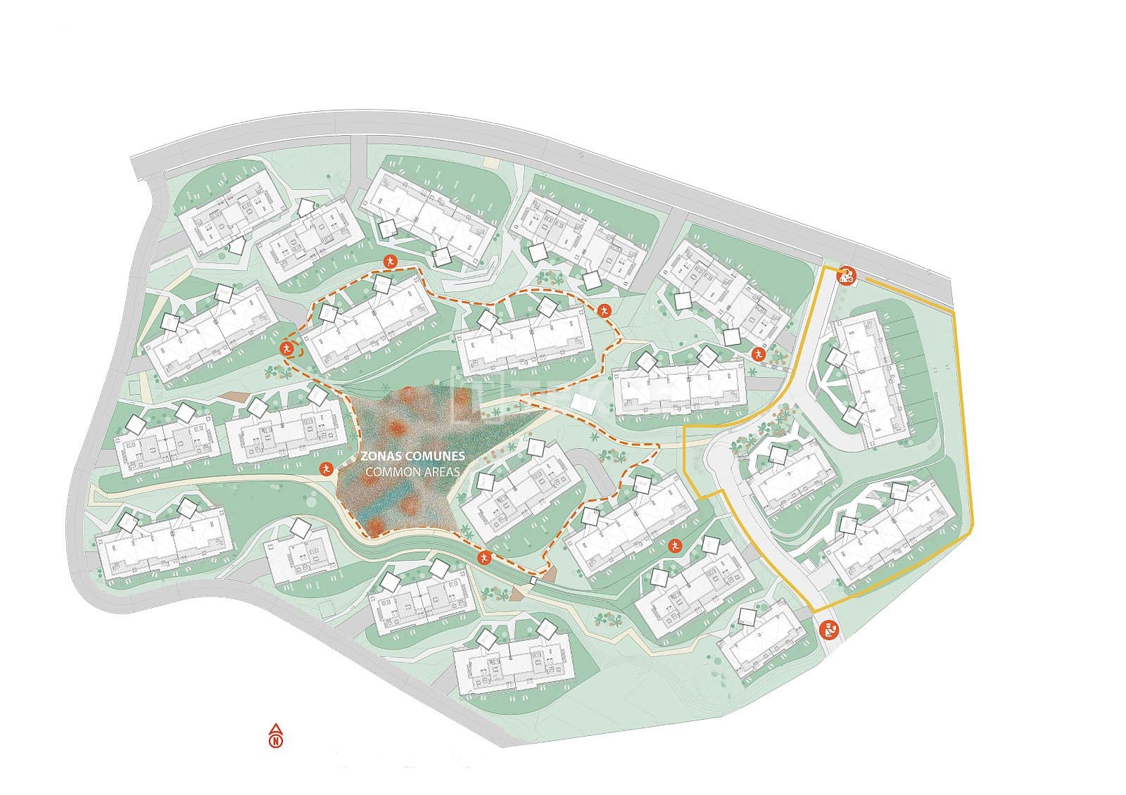 4 sovrum Lägenhet till salu i La Alcaidesa med pool - 743 000 € (Ref: 8965968)