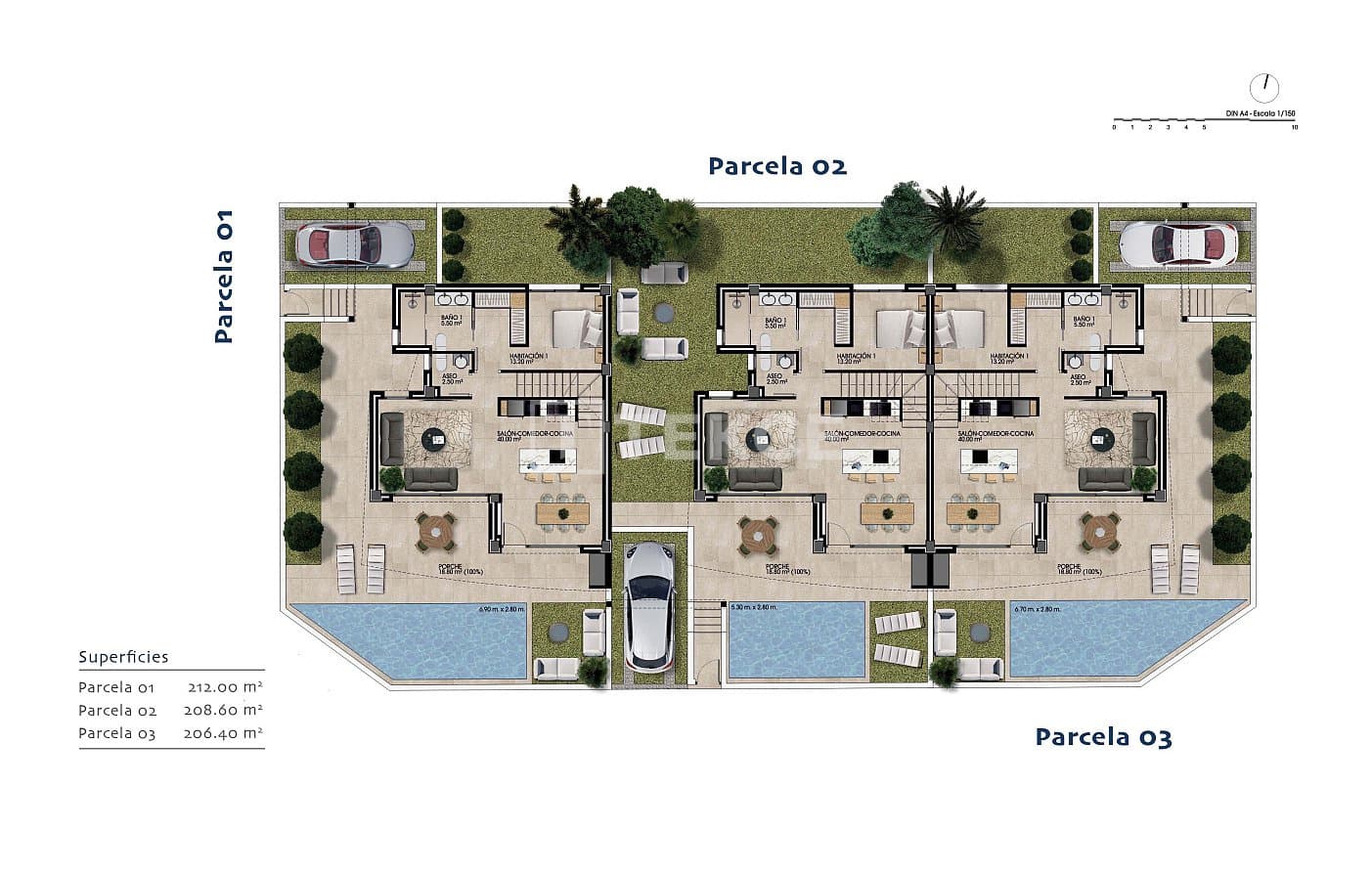 3 sypialnia Willa na sprzedaż w Dolores z basenem - 459 000 € (Ref: 8965971)