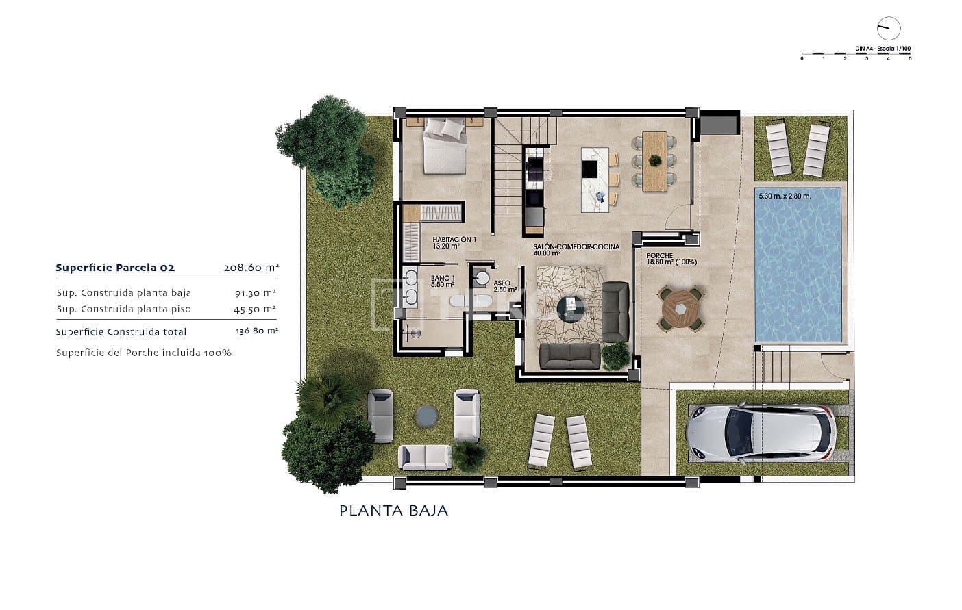 3 sypialnia Willa na sprzedaż w Dolores z basenem - 459 000 € (Ref: 8965971)