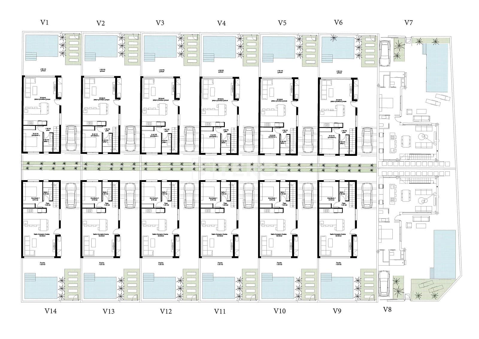 3 sovrum Villa till salu i San Javier med pool - 385 000 € (Ref: 8965976)