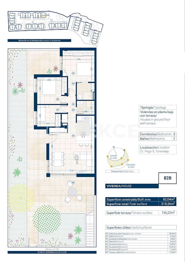 3 slaapkamer Flat te koop in Los Altos met zwembad - € 300.000 (Ref: 8965980)