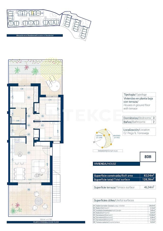 3 slaapkamer Flat te koop in Los Altos met zwembad - € 300.000 (Ref: 8965980)