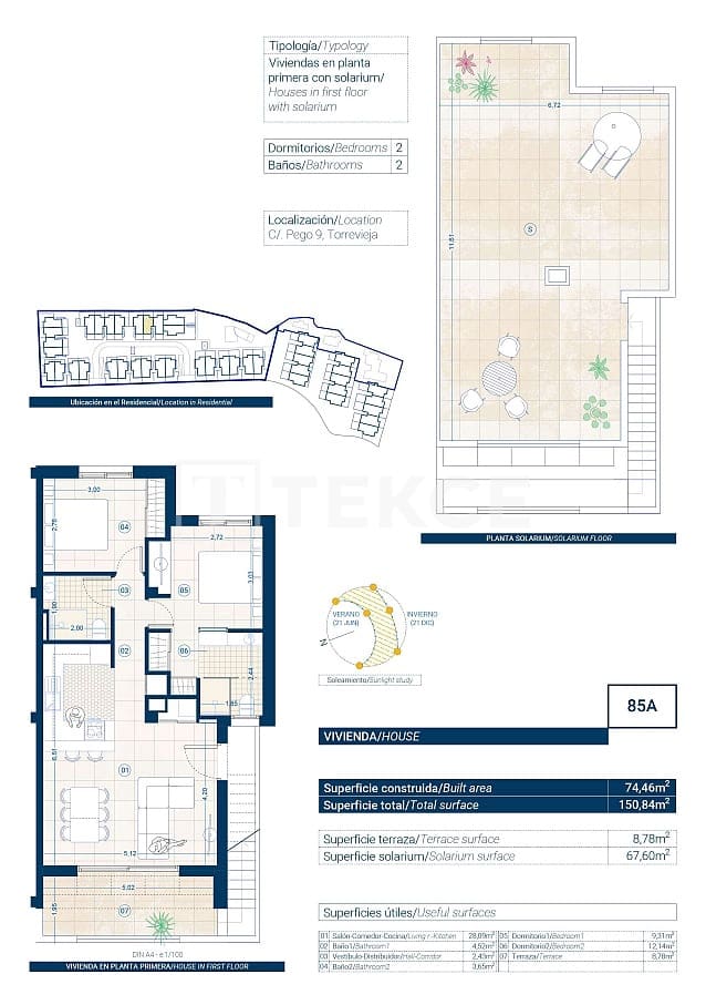 3 slaapkamer Flat te koop in Los Altos met zwembad - € 300.000 (Ref: 8965980)