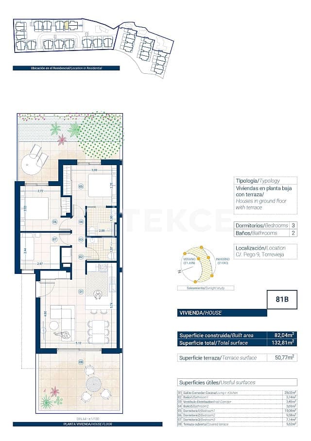 3 slaapkamer Flat te koop in Los Altos met zwembad - € 280.000 (Ref: 8965981)