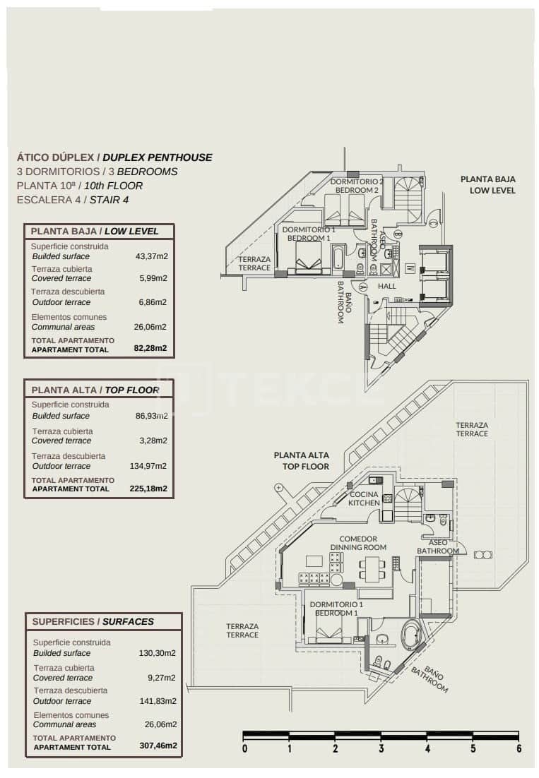 3 sovrum Lägenhet till salu i Calpe / Calp med pool - 689 000 € (Ref: 8965985)