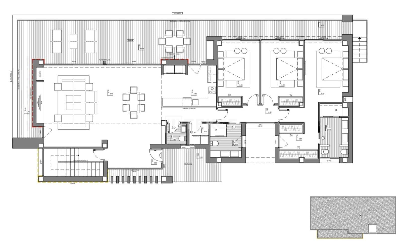 3 bedroom Villa for sale in Benitachell / Benitatxell with pool - € 2,170,000 (Ref: 8965996)