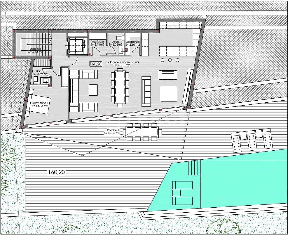 4 sypialnia Willa na sprzedaż w Benissa z basenem - 2 600 000 € (Ref: 8966002)
