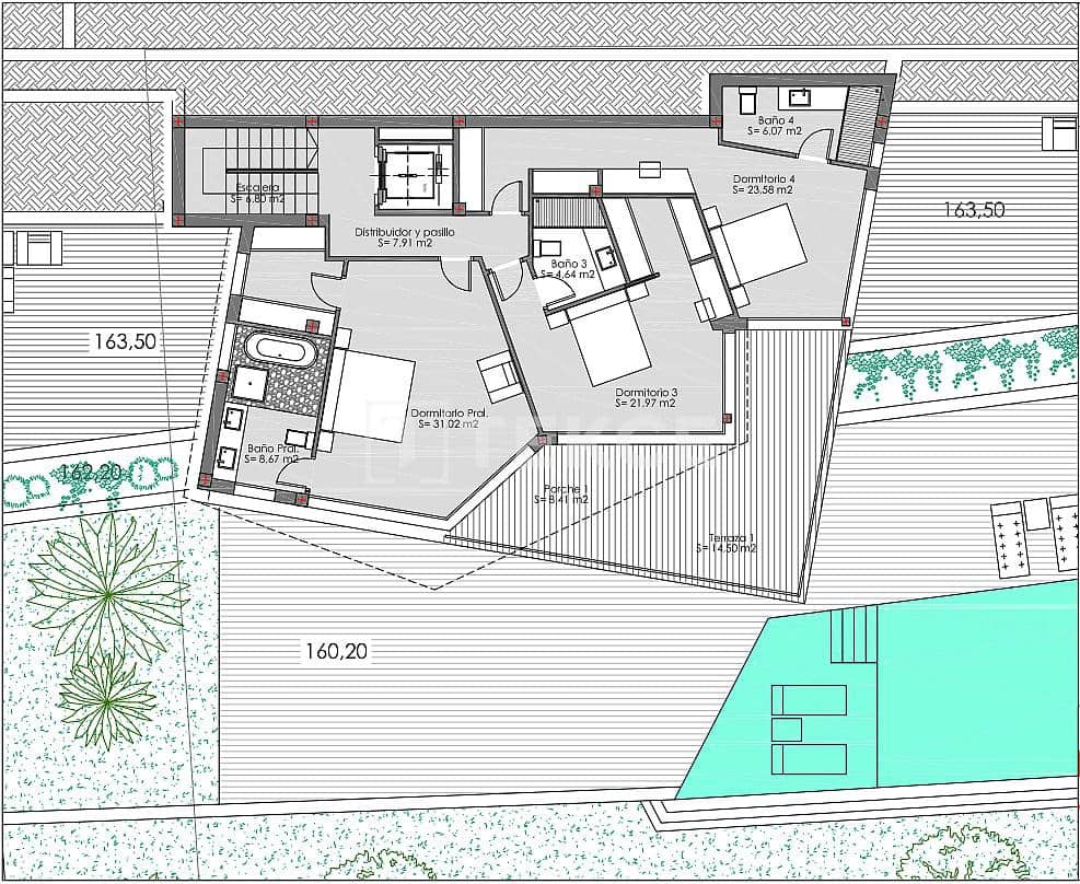 4 sypialnia Willa na sprzedaż w Benissa z basenem - 2 600 000 € (Ref: 8966002)
