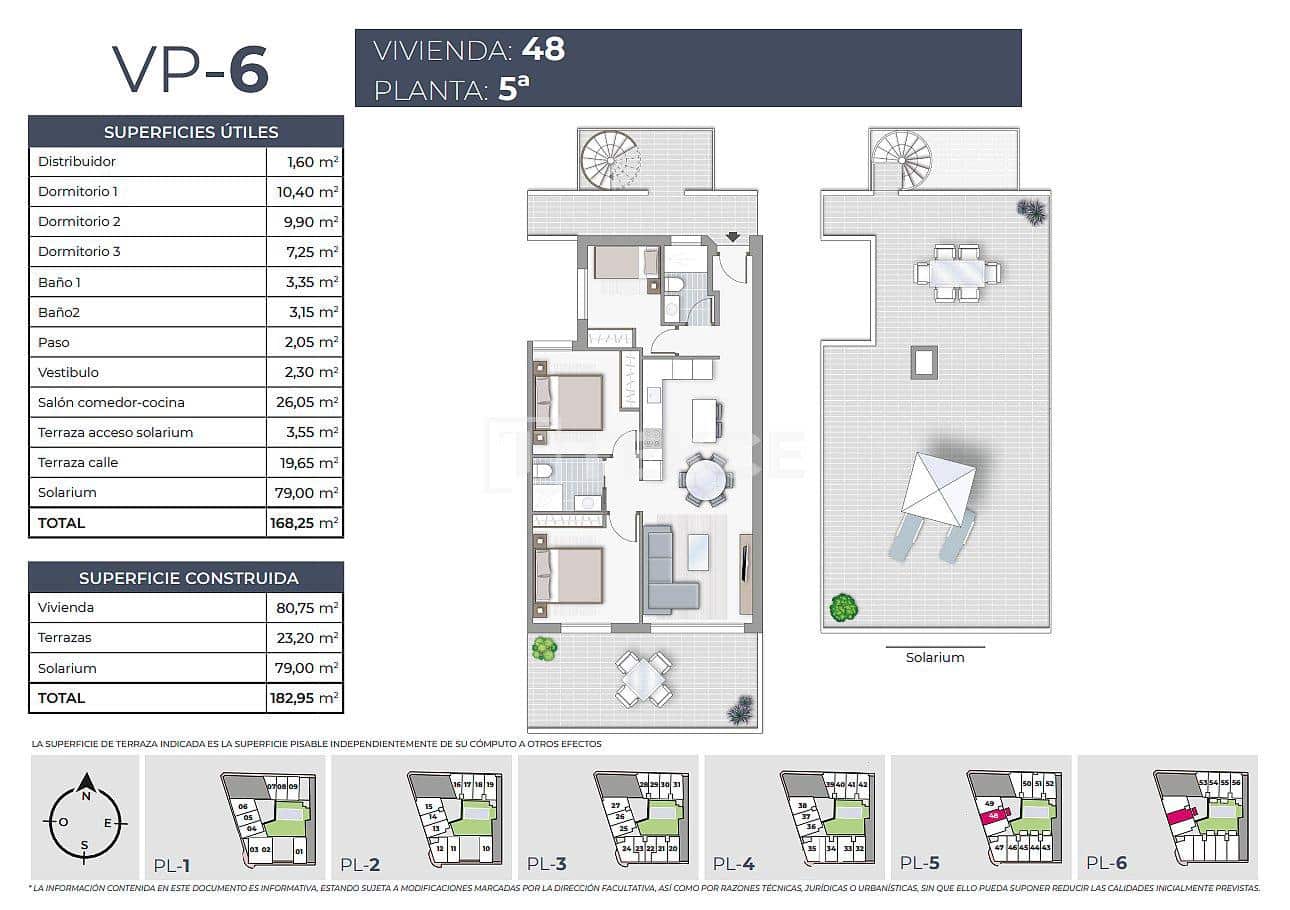 3 Zimmer Wohnung zu verkaufen in Torrevieja mit Pool - 385.000 € (Ref: 8966005)