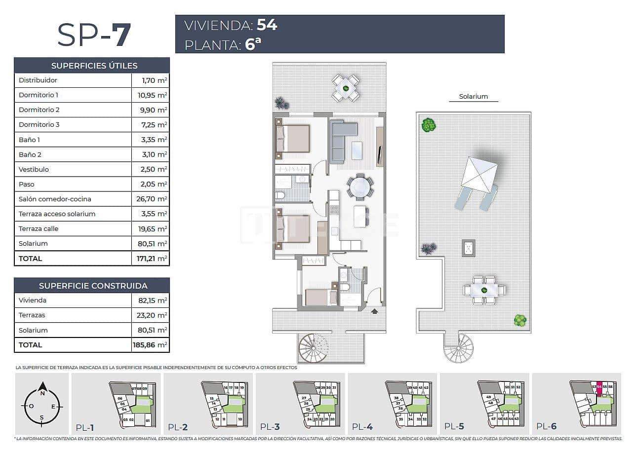 3 Zimmer Wohnung zu verkaufen in Torrevieja mit Pool - 385.000 € (Ref: 8966005)