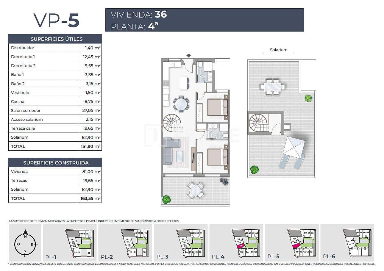 2 bedroom Flat for sale in Torrevieja with pool - € 435,000 (Ref: 8966006)