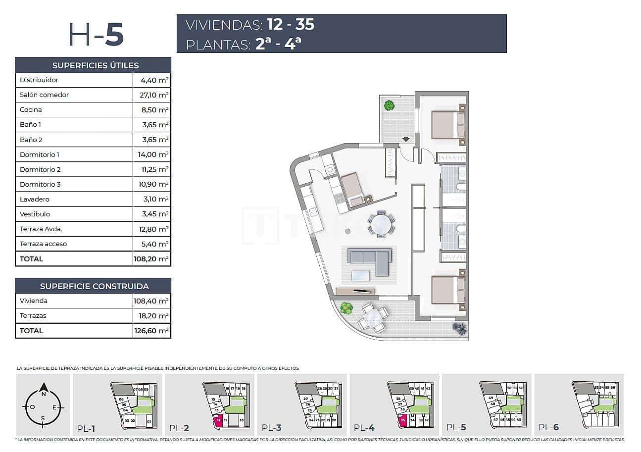 3 bedroom Flat for sale in Torrevieja with pool - € 460,000 (Ref: 8966007)