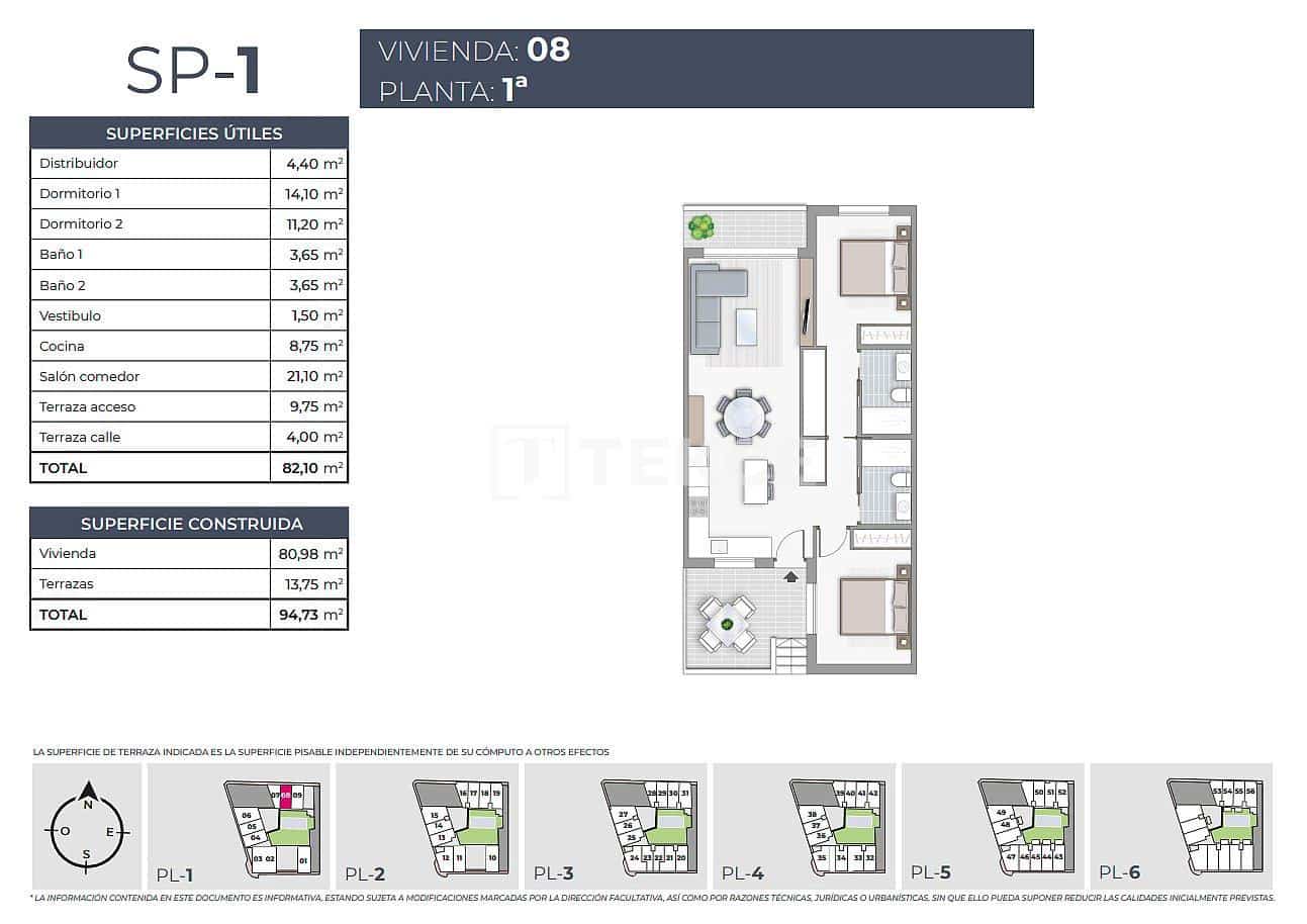3 bedroom Flat for sale in Torrevieja with pool - € 460,000 (Ref: 8966007)