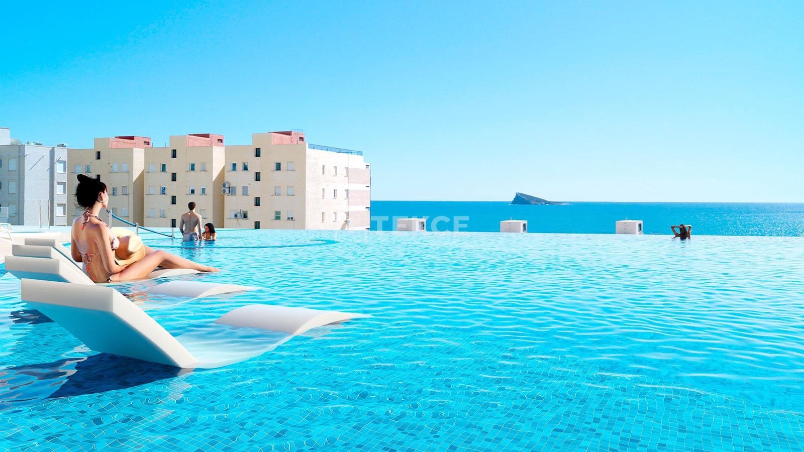 3 sovrum Lägenhet till salu i Benidorm med pool - 2 000 000 € (Ref: 8966031)