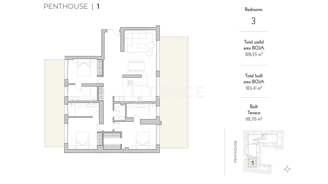 2 makuuhuone Asunto myytävänä paikassa Fuengirola mukana uima-altaan - 660 000 € (Ref: 8966040)