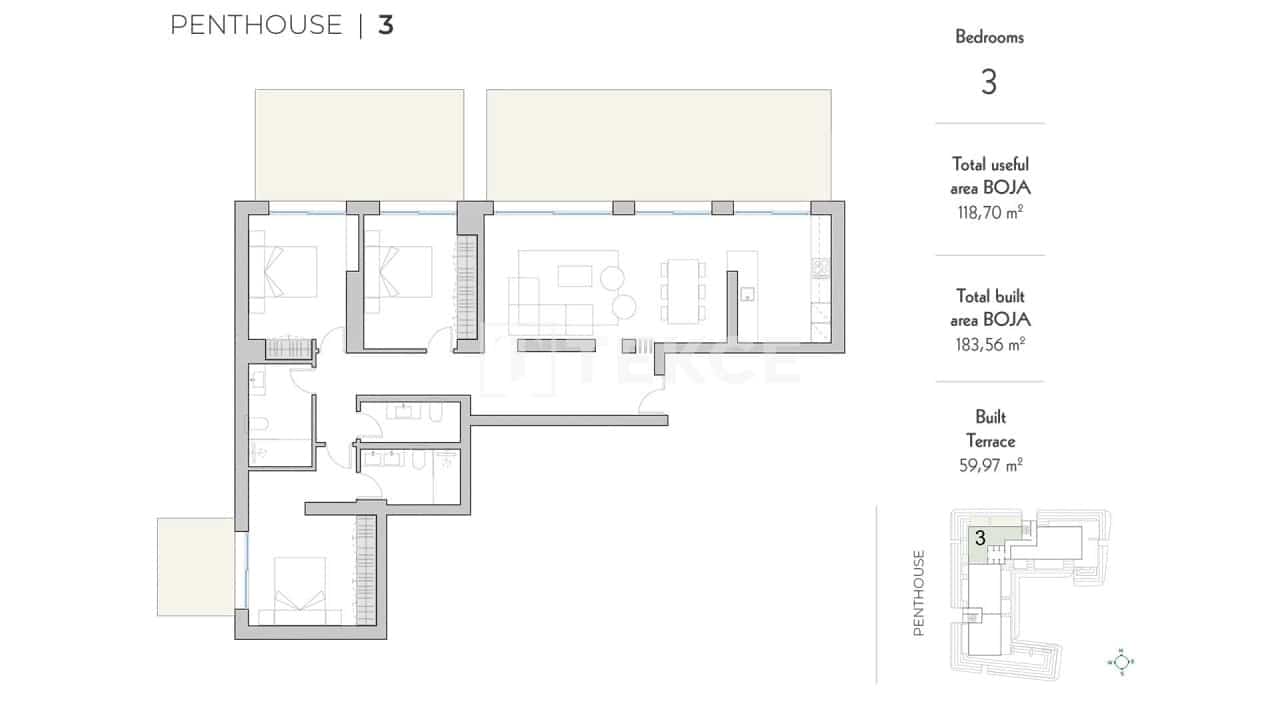 2 makuuhuone Asunto myytävänä paikassa Fuengirola mukana uima-altaan - 660 000 € (Ref: 8966040)