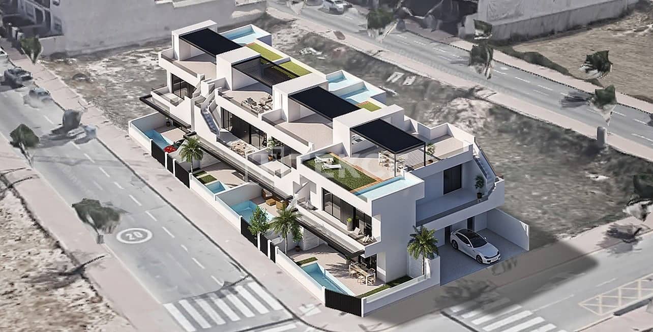 3 sovrum Lägenhet till salu i San Pedro del Pinatar med pool - 449 000 € (Ref: 8966047)