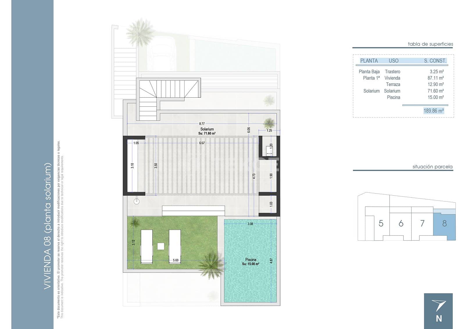 3 sovrum Lägenhet till salu i San Pedro del Pinatar med pool - 449 000 € (Ref: 8966047)