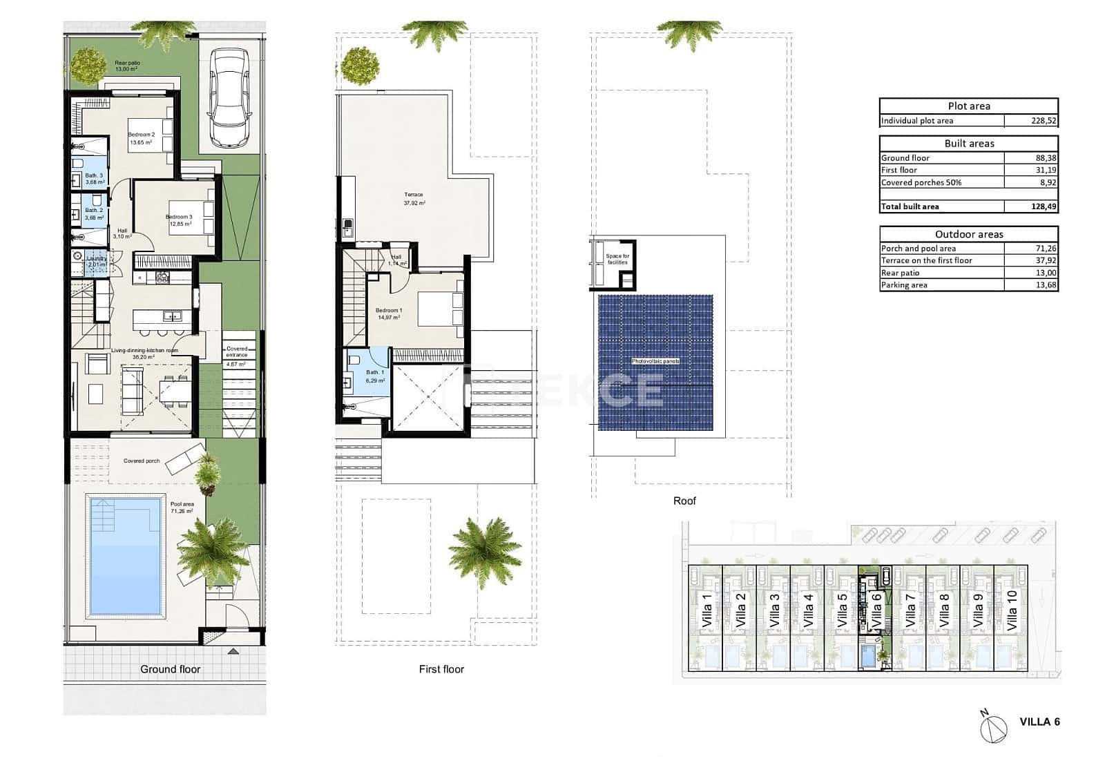3 sypialnia Willa na sprzedaż w Los Nietos z basenem - 360 000 € (Ref: 8966062)