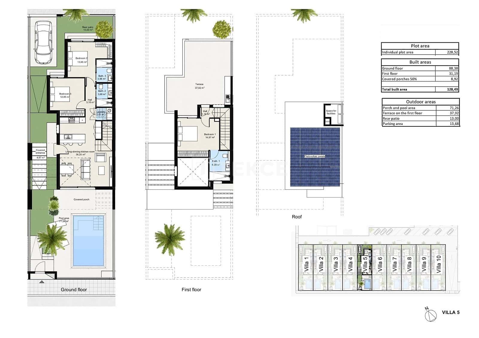 3 sypialnia Willa na sprzedaż w Los Nietos z basenem - 360 000 € (Ref: 8966062)