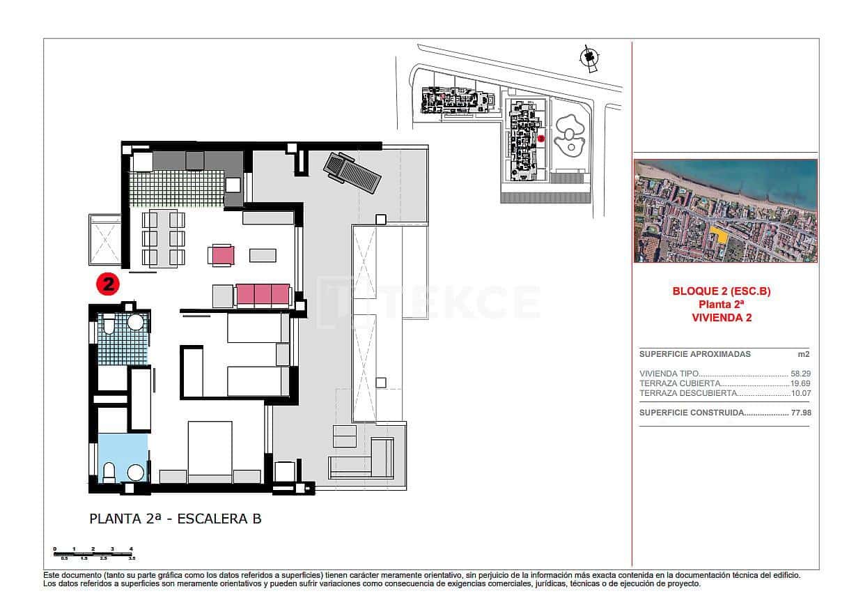 2 chambre Appartement à vendre à Denia avec piscine - 269 000 € (Ref: 8966063)